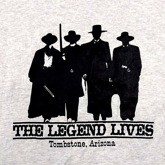 Hanes The Wild Bunch Shirt Bandit Tombstone Az - Picture 4 of 6